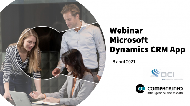 Webinar: Company.info App voor Microsoft Dynamics CRM Logo