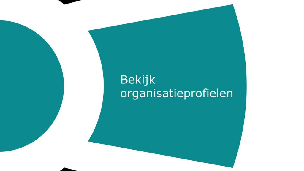 Bekijk organisatieprofielen